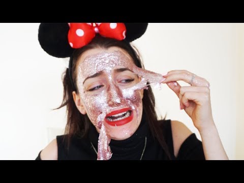 DIY ENDED BAD!!!!! DON'T MAKE THIS MASK!!! DIY PEEL-OFF GLITTER!! ANITA STORIES