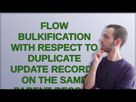 Salesforce: Flow Bulkification with respect to duplicate Update Records on the same parent record