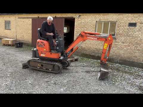 Video: Hitachi Zaxis 10U-2 YSR minigraver med skovle 1