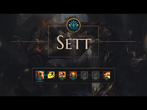 Sett Fast All-In Engage Combo [Expert] (League of Legends)