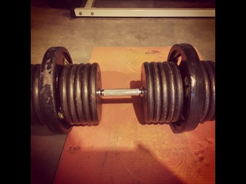 240 Pound Dumbbell Rows For 10 Reps - Age 47