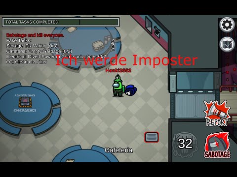 Ich werde Impostor in Among Us!