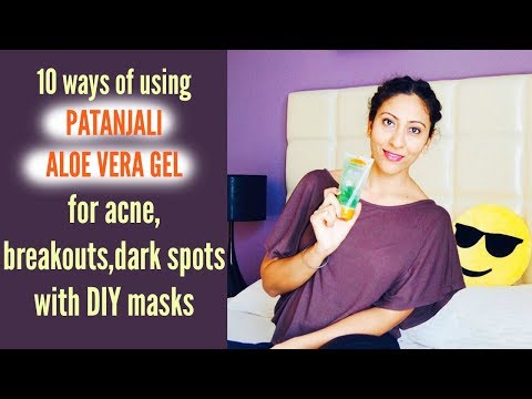10 ways of using ALOE VERA GEL