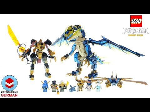 LEGO Ninjago 71796 Kaiserliches Mech Duell gegen den Elementardrachen - LEGO Speed Build Review