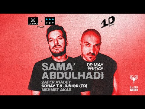 Koray T B2B Junior (TR) @ Klein Phönix (Sama Abdulhadi Warmup Set) 09.05.2025