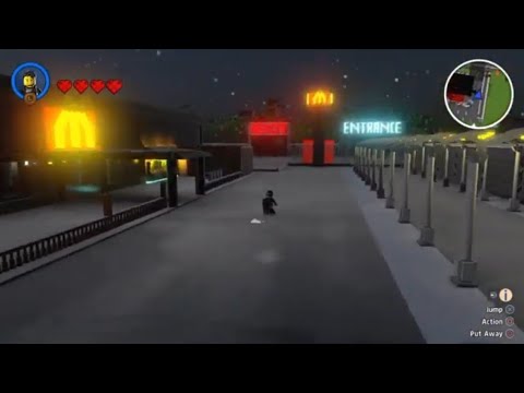 Lego Worlds TOUR OF UPGRADED MCDONALDS