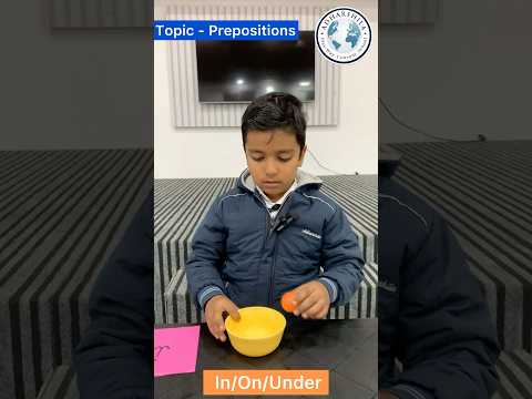Topic - Prepositions : In/On/Under