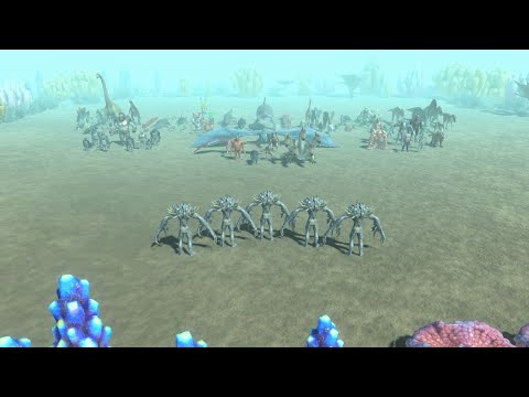SCOURGE X5 VS ALL FACTIONS X2 - Animal Revolt Battle Simulator