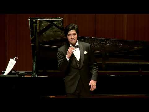 Spring Water - Rachmaninov - Takaoki Onishi, Baritone