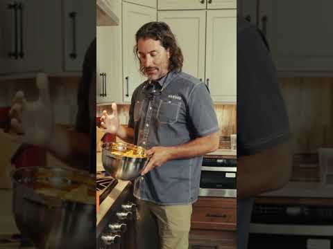 Check out the full video for a quick and easy chanterelle mushroom recipe! #feedthefamily #cooking