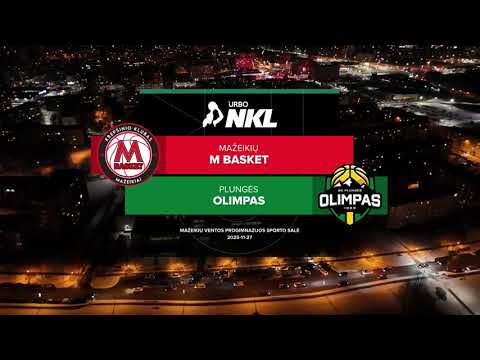 URBO-NKL apžvalga: Mažeikių „M Basket“ – Plungės „Olimpas“ [2025-11-27]
