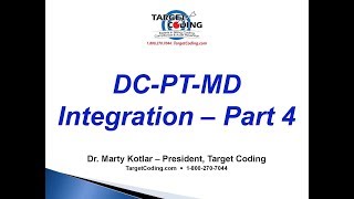 Target Coding DC PT MD Integration   4