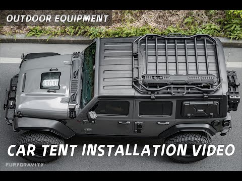 Fury JEEP WRANGLER JL ROOF RACK Installation Video