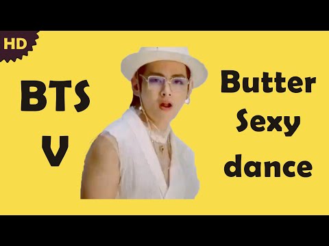 BTS V Butter Sexy dance ft. armpits [Leaked & Deleted video] #BTSButterNo1onHot100