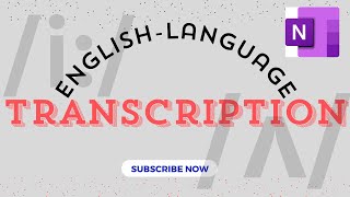 📝 English Transcriptions 📚