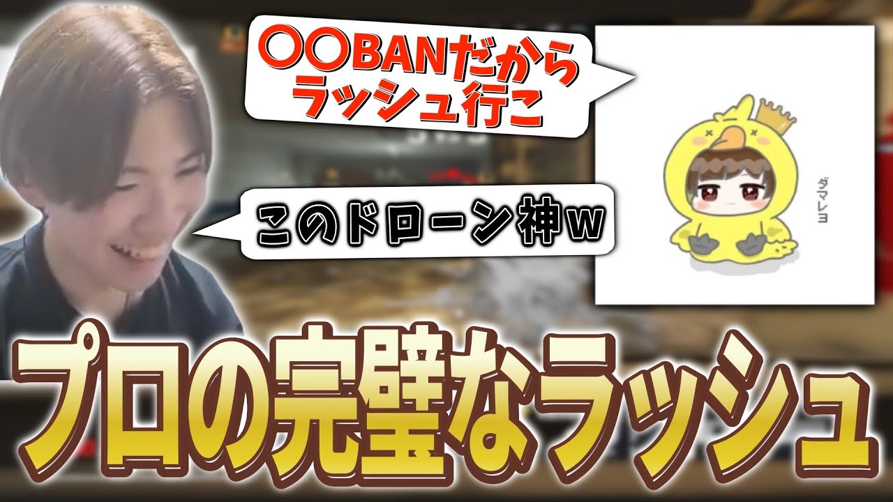 相手の位置全部見えてるだろ…プロの完璧なラッシュがヤバい【R6S】