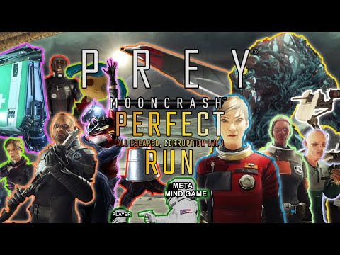 Prey: Mooncrash DLC Perfect Run Route (All 5 Escapes, Corruption Level 1)