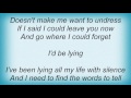 Sam Phillips - Lying Lyrics