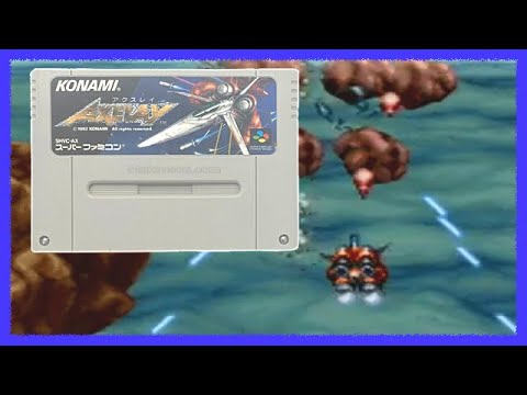 SFC japanese retro video online game shop SNES AXELAY Games shooting