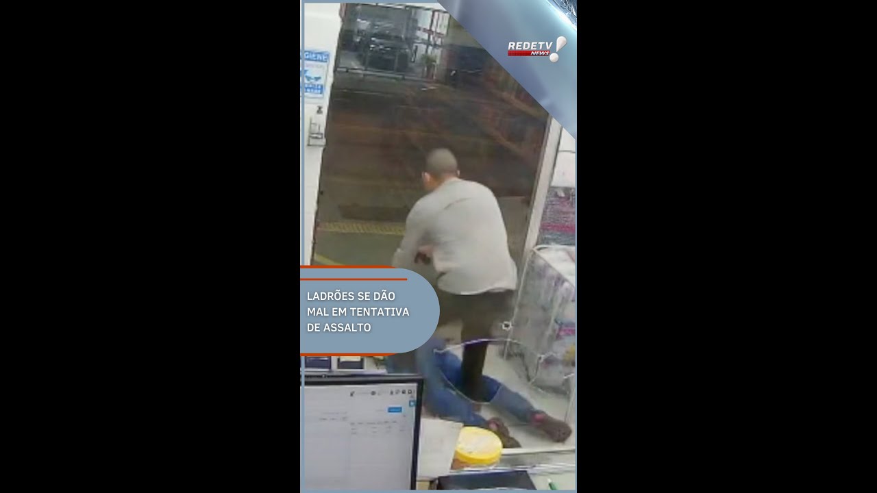 LADRÕES SÃO ALVEJADOS EM TENTATIVA DE ASSALTO #Shorts