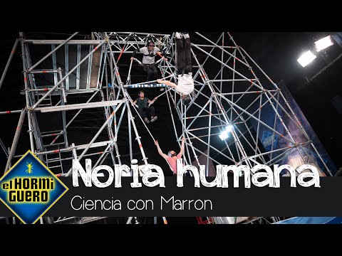 ¡La noria humana! Fuerza, equilibrio y sincronización entre cuatro acróbatas - El Hormiguero