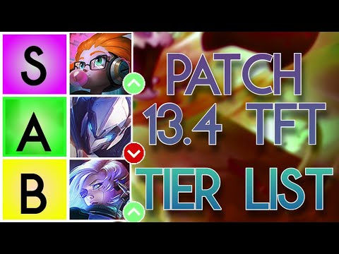 Which Comps Can CARRY in Patch 13.4? | TFT Aggregated Tier List