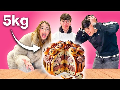 We ATE 5KG of PANGOCCIOLO RIPIENO! *Extreme Challenge* w/Breakfast Club