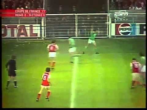 SAINT ETIENNE REIMS FINALE COUPE DE FRANCE 1977