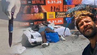 Weekly Venice Beach Homeless Encampment Clean Up + Update on Daisy The Venice Healer VS Dragon Fight