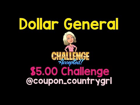 Dollar General Couponing | 😱 Digital Glitch | This Weeks Deals | $5 Challenge! DG Coupon Deals