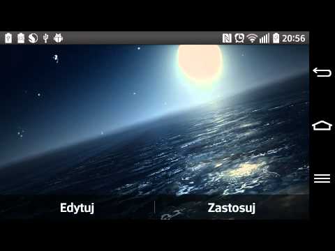 Ocean At Night Live Wallpaper Video