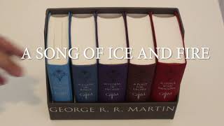 BOOK SET REVIEW !!! - A Song of Ice and Fire (George R.R. Martin)