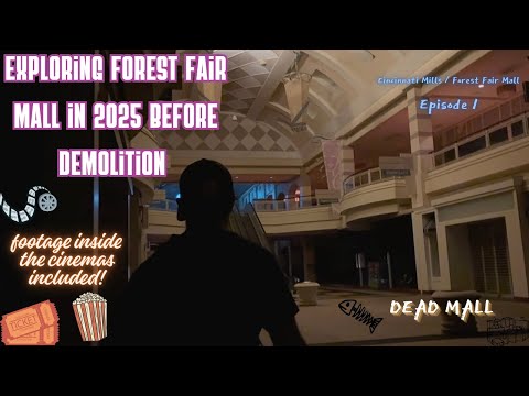 Exploring the Abandoned Forest Fair/Cincinnati Mills Mall right before Demolition 