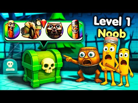 Starting Over as NOOB with BANNED ONLY CRATES in Brainrot Evolution!