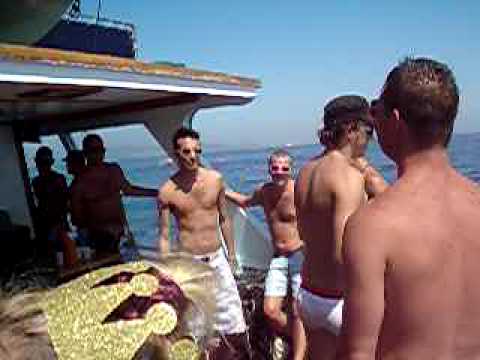 Claudio Lauretti@ Pull Party on the boat Ferragosto 09 Part 1