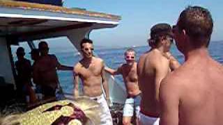 Claudio Lauretti@ Pull Party on the boat Ferragosto 09 Part 1