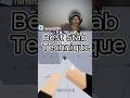 THE BEST STAB technique in roblox rivals
