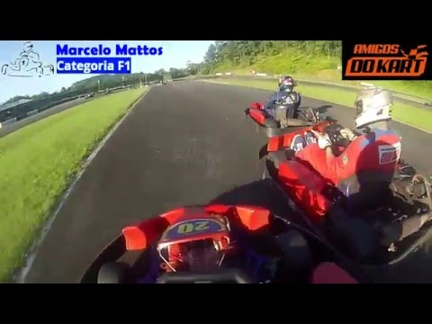 1a Etapa - 6ºCampeonato AMIGOS DO KART - Categoria F1 - Piloto Marcelo Mattos