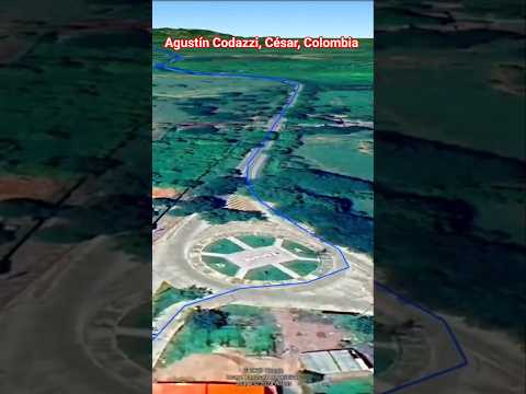 Agustín Codazzi, Cesar, Colombia #drone #virtual #googleearth #viajar