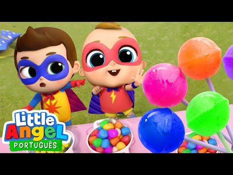 Capa de Joãozinho Quer Mais Gostosuras! 🍭 | 😋 Canal do Joãozinho - Little Angel Português