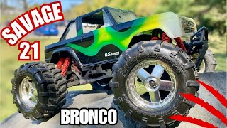 RC Masterpiece HPI Savage 21 - First Of Its Kind - Review & Run