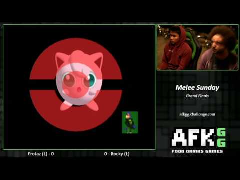 Melee - Frotaz (Puff) vs Rocky (Falco) - Grand Finals at AFKgg 3