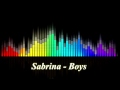 Sabrina - Boys 