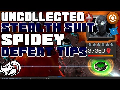 How To Defeat Stealth Suit Spider-Man Uncollected Tips | Marvel Contest Of Champions