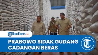 Presiden Prabowo Sidak Gudang Bulog, Pastikan Stok Beras Aman dan Kualitas Terjaga