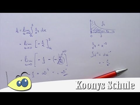 Fläche von 0 bis 3 unter 1/x² bestimmen, uneigentliches Integral