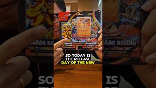 Ripping pack is my ninja way🤩 #pokemontcg #chaosrising