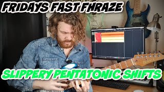 Video thumbnail for FRIDAYZ FAST FHRAZE: Slippery Pentatonic Lick by Sam Bell Guitar