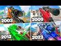 1 TRICKSHOT on EVERY CALL OF DUTY Ever! (2003-2023)