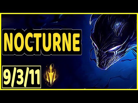 NOCTURNE VS KAYN - 9/3/11 KDA JUNGLE GAMEPLAY
